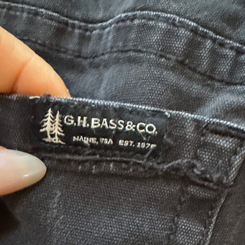 G.H. Bass & Co. Dark Gray Denim Pants - Picture 3 of 9